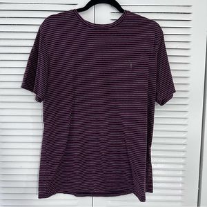 Men’s Allsaints Stripe Tonic Crew Size L